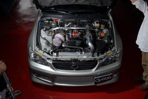 Lexus IS200改装2JZ-GTE发动机