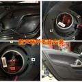 奔驰Smart汽车音响改装美国金凤凰R65CS 郑州卡卡汽车音响
