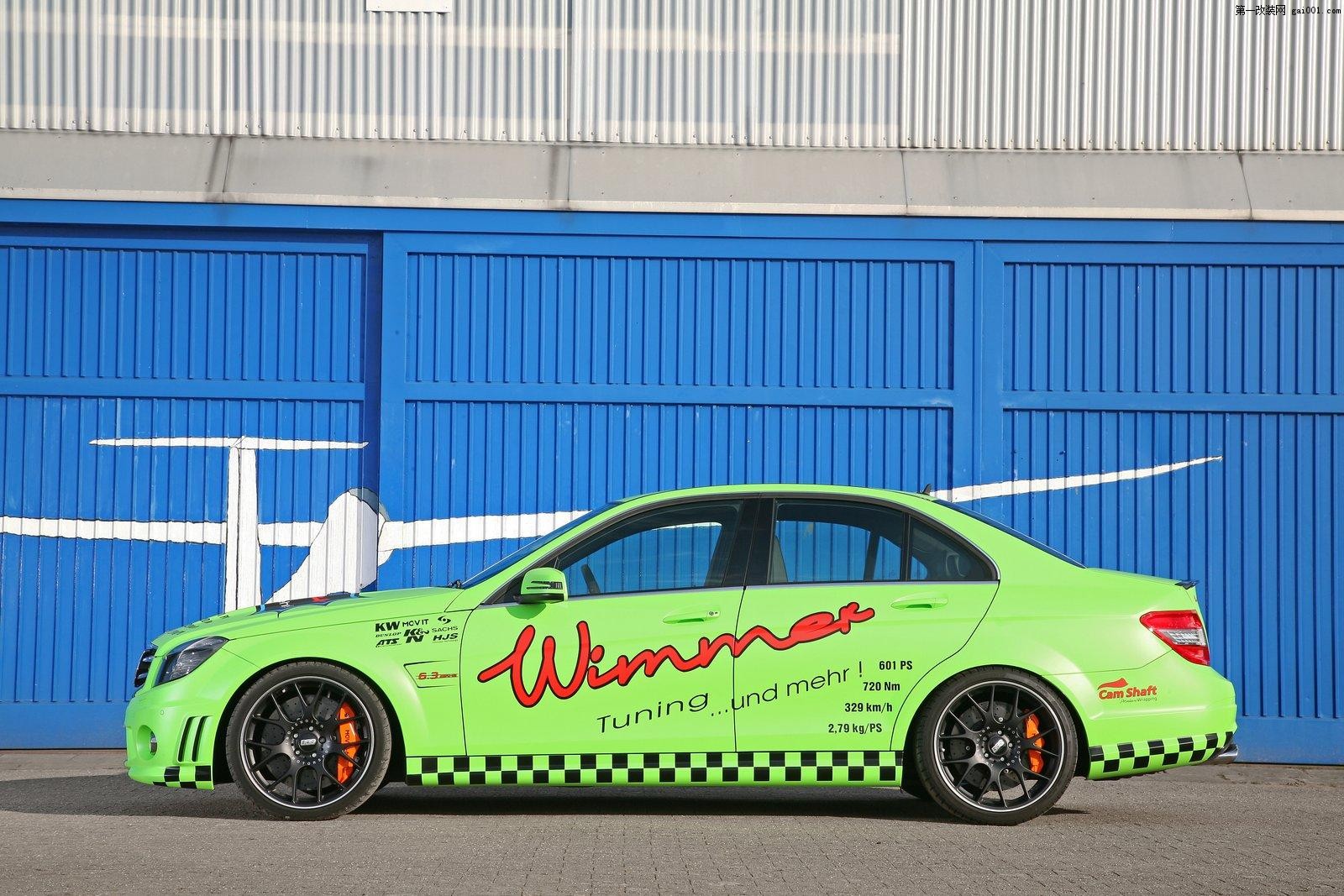 德国改装厂Wimmer RS改装奔驰C63 AMG性能机器