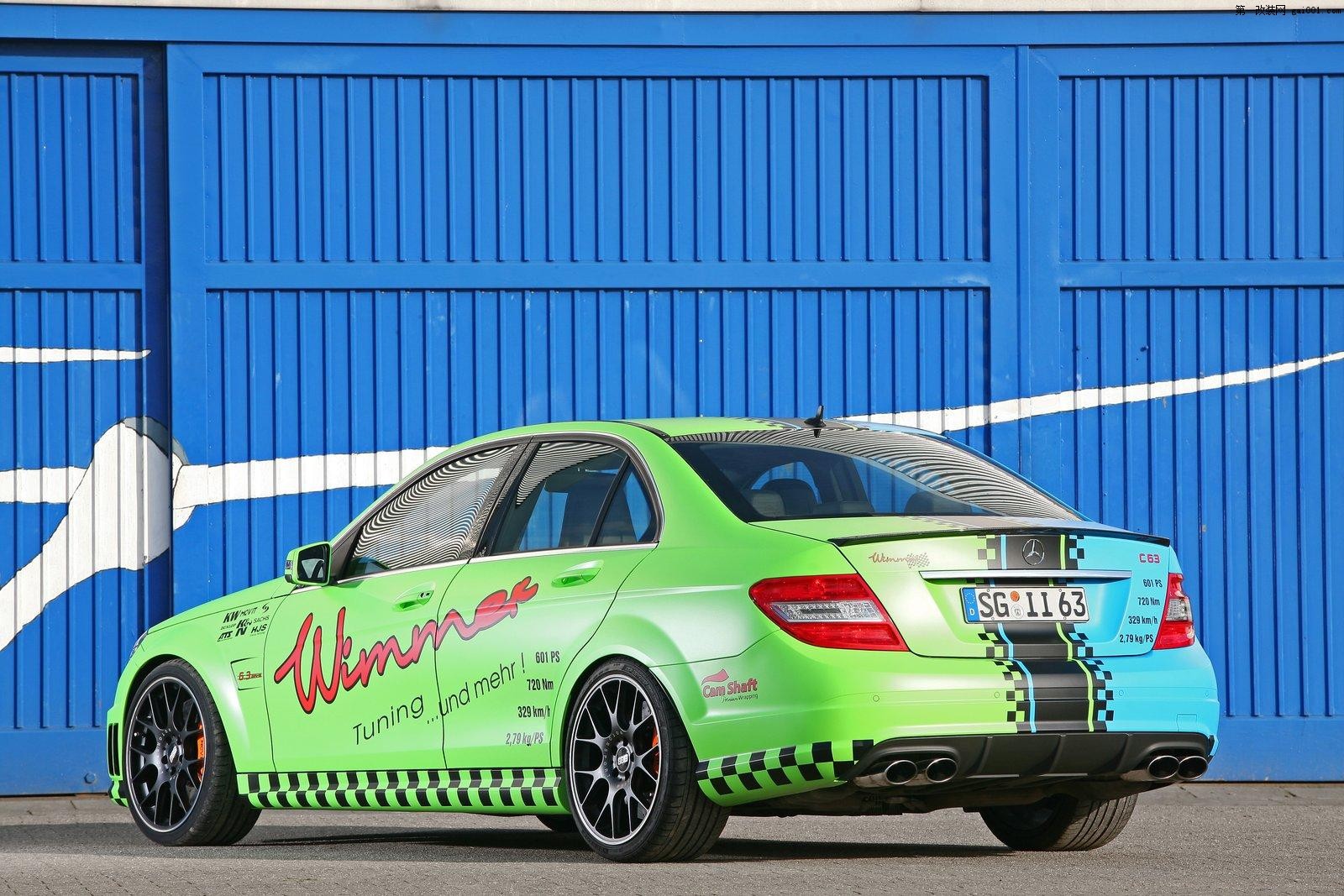 德国改装厂Wimmer RS改装奔驰C63 AMG性能机器