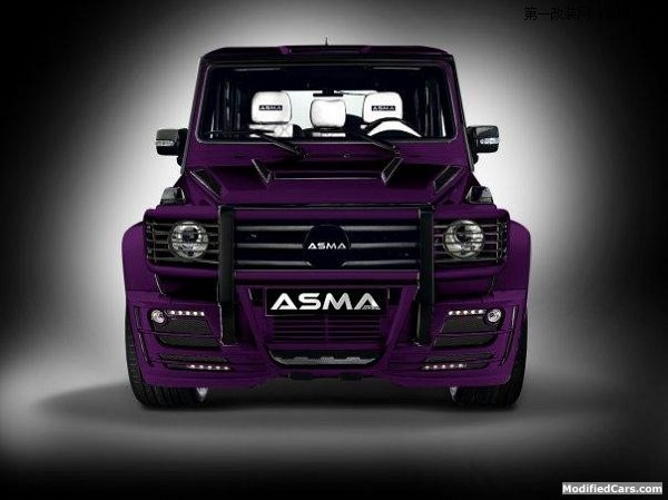 ASMA给奔驰G-Wagon设计的配色方案