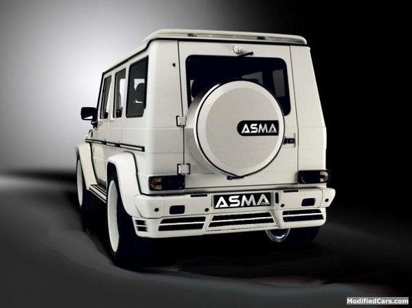 ASMA给奔驰G-Wagon设计的配色方案