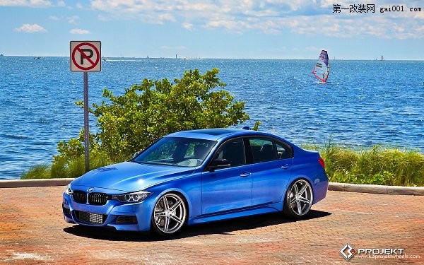 K3 Projekt最新改装亮蓝BMW 335i F30 