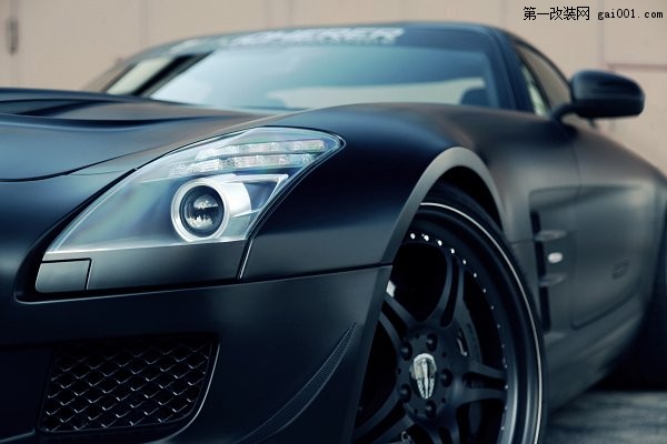 鲨鱼来袭Supercharged GT—Kicherer改装奔驰SLS AMG