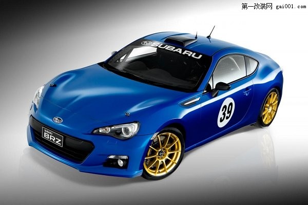 PBMS打造赛车形式呈现的Subaru BRZ