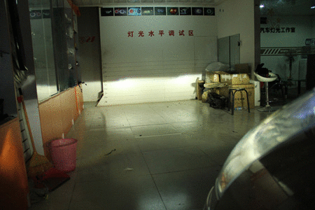 武汉39°发烧友毕加索C4大灯改装，完美植入4透镜