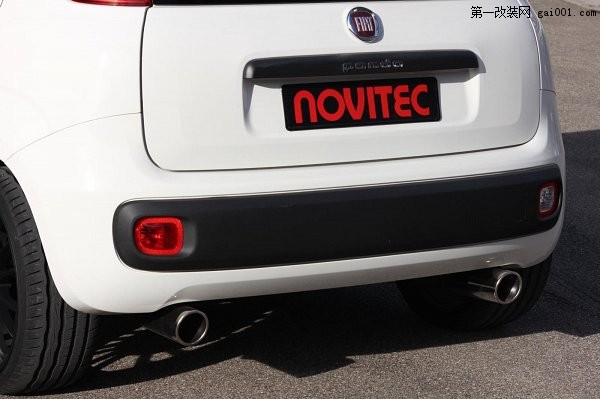 沒有黑眼圈的熊貓—Novitec改裝菲亞特熊貓