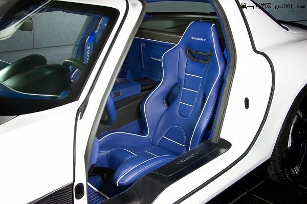 蓝色的忧郁—MANSORY改装奔驰SLS 63 AMG (C197) 