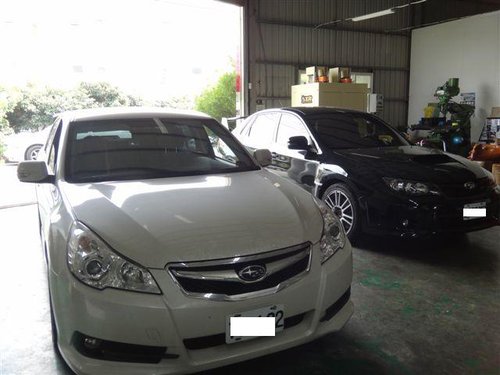 SUBARU LEGACY BM9 2.0 安裝DGR避震器(魚眼上座版本)