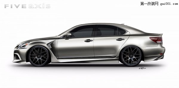 Five Axis最新力作雷克薩斯LS 460 F-SPORT