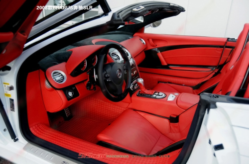 奔驰SLR迈凯轮红色内饰改装案例