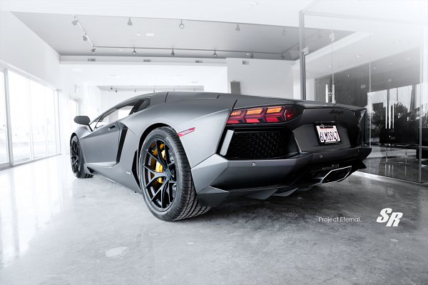 SR Auto 全新改装兰博基尼Aventador LP-700 Nero Nemesis 