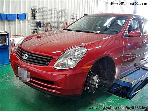 INFINITI G35 安装DGR避震器