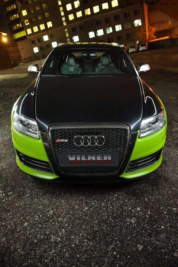 綠燈俠來襲—Vilner 改裝奧迪 RS6