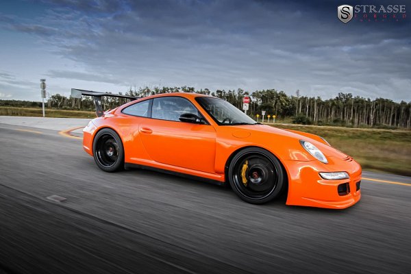 橙色风暴 Strasse Forged最新改装保时捷GT3 RS 