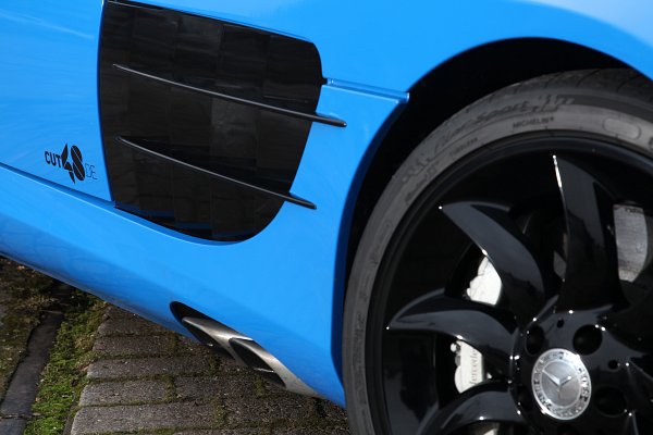 蓝色闪电侵袭 德国CUT48发布奔驰SLR McLaren改装作品