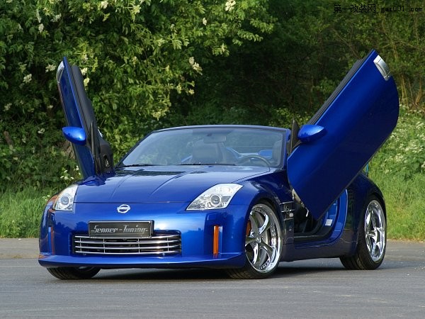 藍(lán)色剪刀門 Senner改裝尼桑350Z Cabriolet