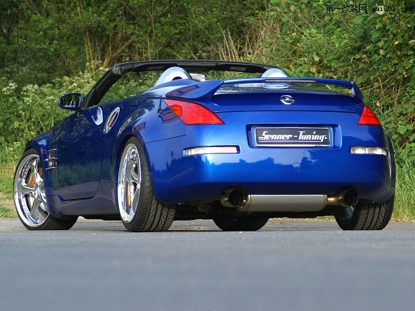 藍(lán)色剪刀門 Senner改裝尼桑350Z Cabriolet