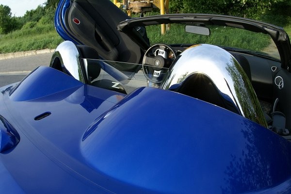 蓝色剪刀门 Senner改装尼桑350Z Cabriolet