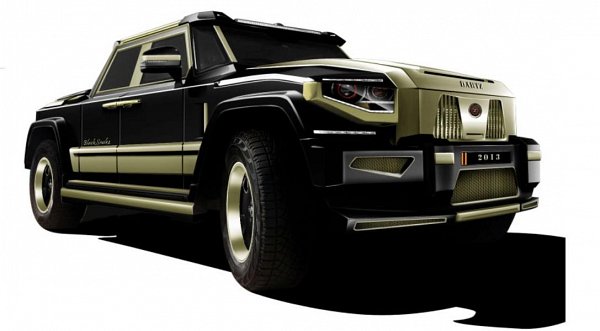 俄罗斯Dartz为中国市场打造全新黑蛇SUV