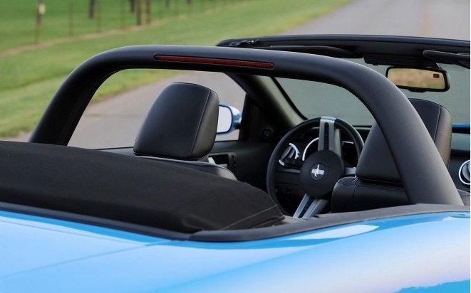 Retrobuilt改装推出宝蓝色古典式野马Shelby GT500