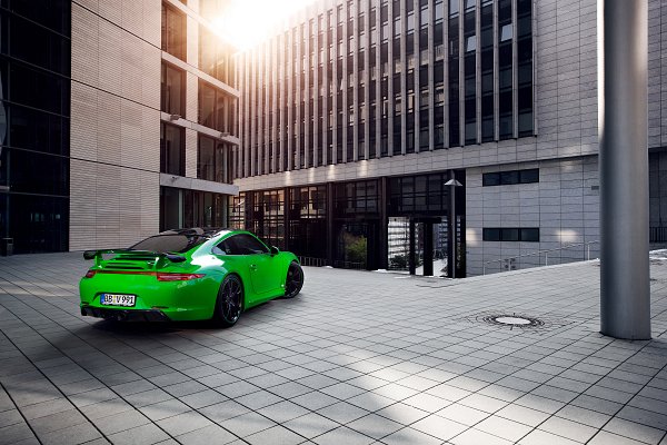 绿色小青蛙—TechArt发布新款911 Carrera 4S升级计划