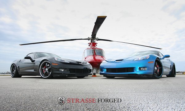 Strasse Forged 改装雪弗兰Corvette Z06