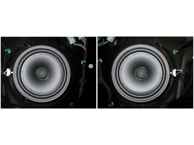 【佛山酷车旋律】路虎神行者2音响改装瑞典德利仕R6A和RM40