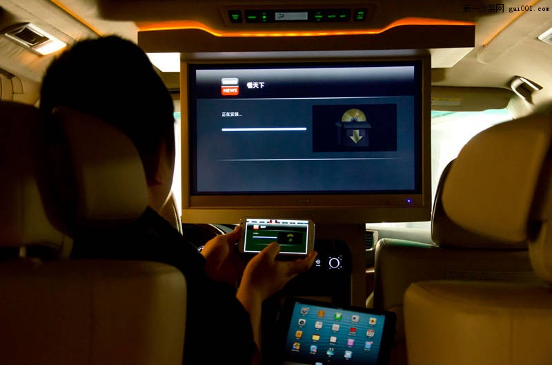 泉州汽车音响巅峰之作AppleTV植入丰田埃尔法影音娱乐系统