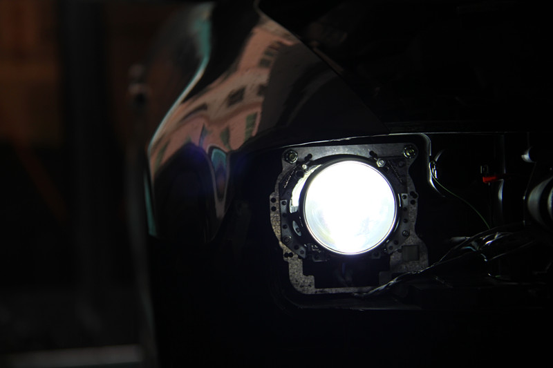 马自达6改装国产海拉5透镜
