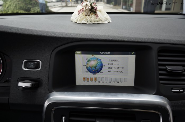 沃尔沃S60原车屏升级手写GPS导航+倒车可视-重庆渝大昌音响