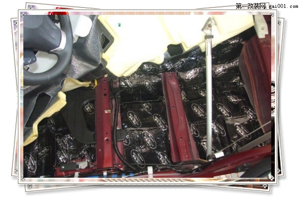 上海嘉定专业汽车音响改装之斯巴鲁XV全车平静隔音