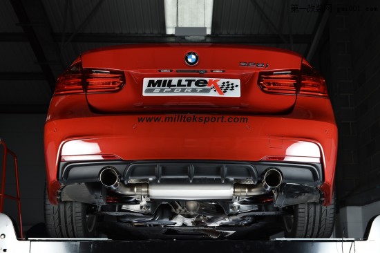 Milltek发布BMW F30 3系320i/328i排气