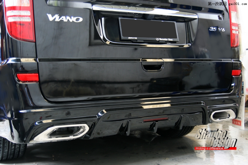 奔驰维雅诺Viano改装WALD包围套件