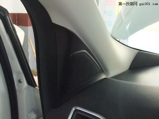 上海青浦酷蛋汽车音响改装--福特翼虎升级牧童顶级ES40 配...