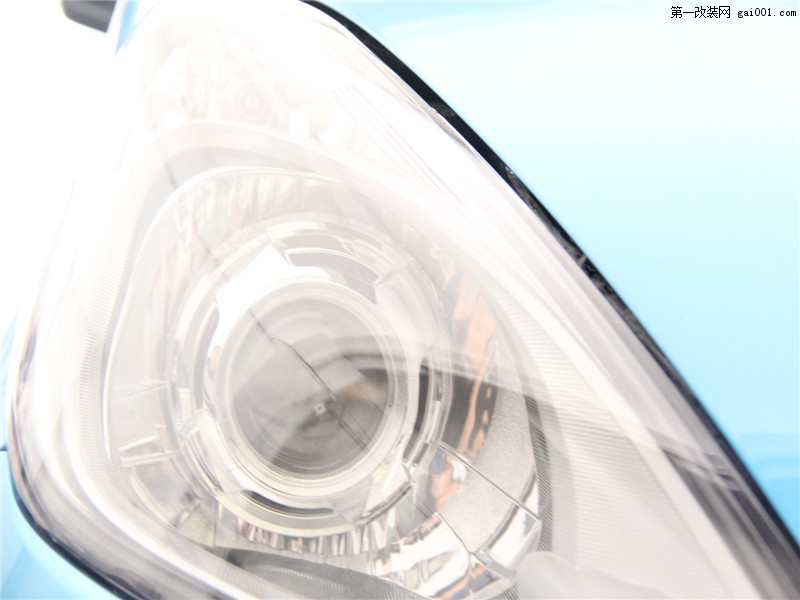 深圳汽车灯改装升级[光速车改汽车照明]:新飞度改装RX350透镜