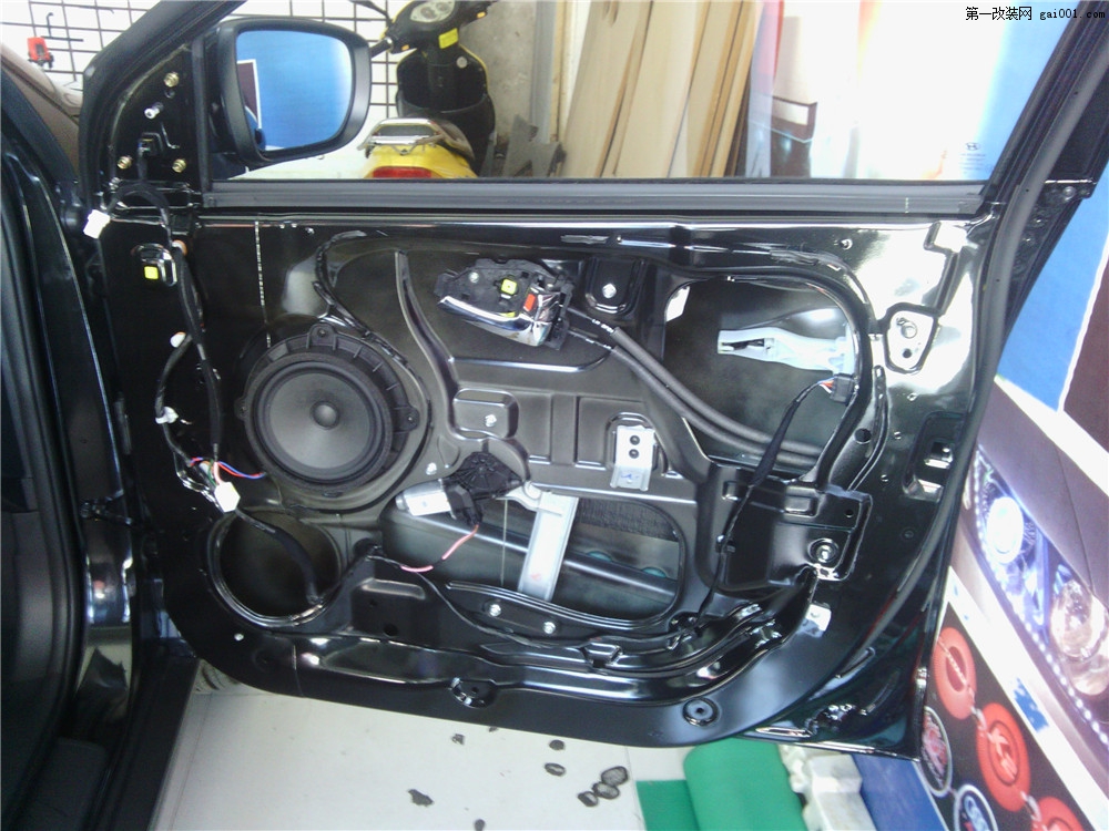 将改装升级到底--安庆车神新款IX35升级雷贝琴音响