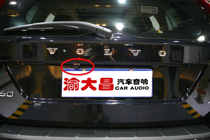 沃尔沃XC60改装360度全景可视行车记录仪|重庆渝大昌汽车音响