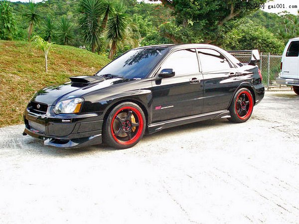 斯巴鲁翼豹WRX STI2004改装欣赏