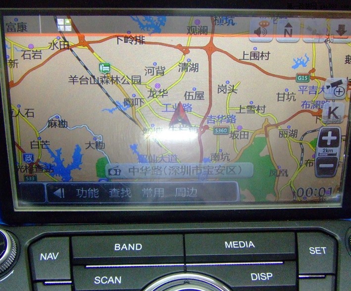 2014款江淮瑞风M5加装升级高清导航方案
