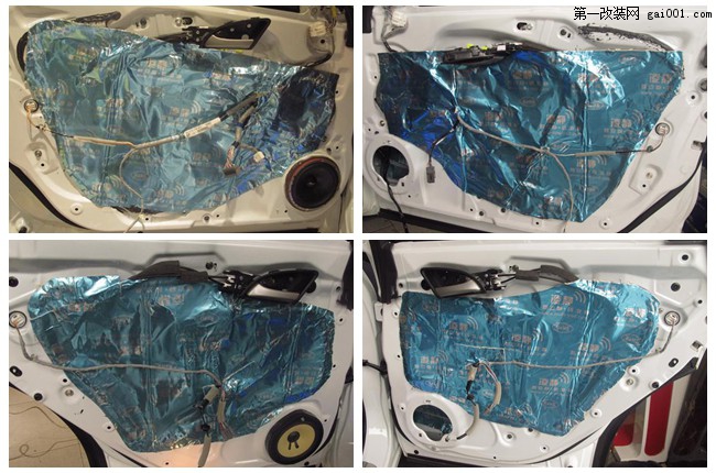 本田歌诗图汽车隔音升级-广州极速汽车音响改装实战案例