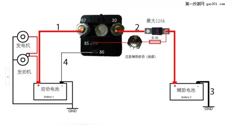 改装必备：双电瓶隔离器