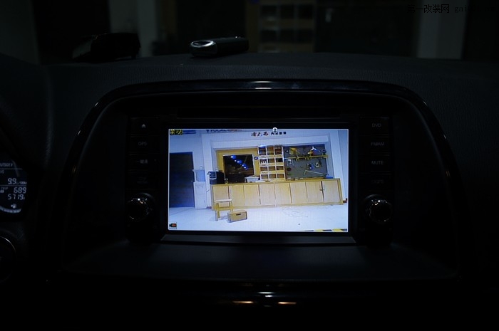 马自达CX-5装360度全景可视行车记录仪_重庆渝大昌汽车音响