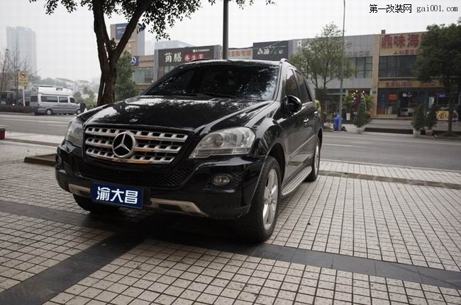 奔驰ML500汽车音响再次升级改装全球顶级单品_重庆渝大昌