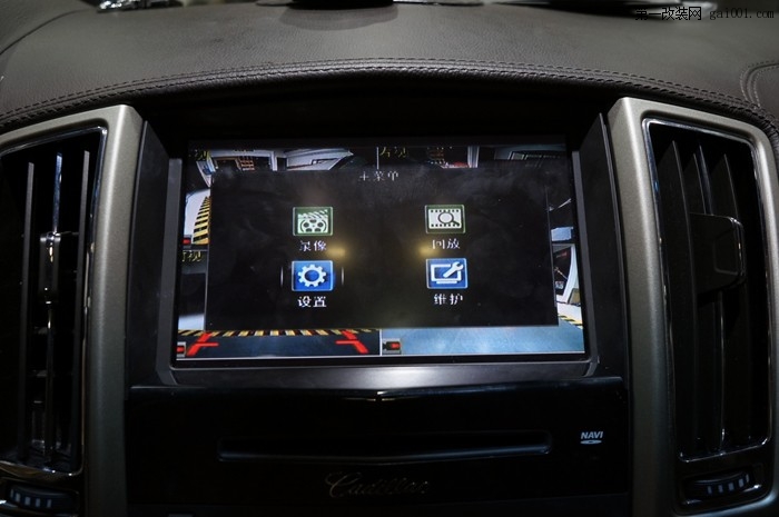 豪车凯迪拉克SLS改装360度全景可视影像_重庆渝大昌汽车音响