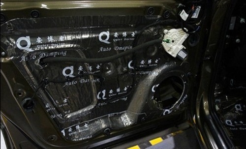 苏州专业音响改装隔音之奥迪Q3全车安博士顶级隔音