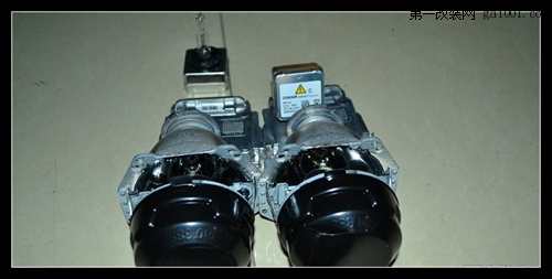 昂科拉大灯改装海拉5双光透镜 欧司朗氙气灯 法雷奥安定器