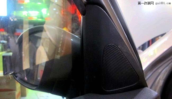 3霸克PX650高音单元安装于车门板三角位2.jpg