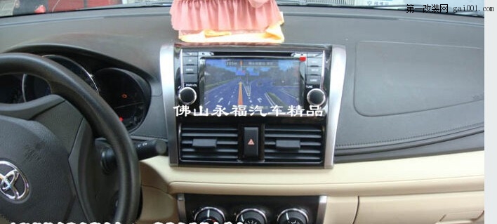 佛山专业汽车导航—永福安装新威驰飞歌专用DVD导航