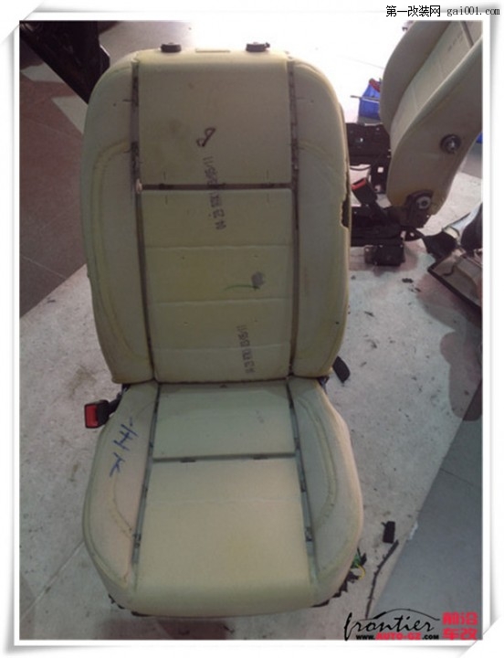 【前沿车改】中山路虎神行者2座椅升级单通风座椅空调装备